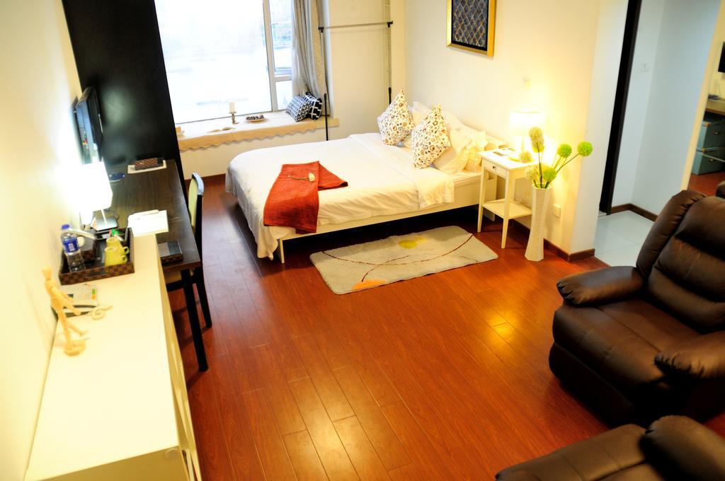 Shanghai Kingland Serviced Apartment Extérieur photo