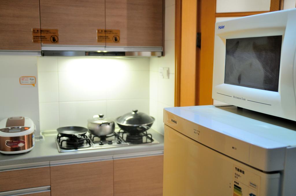 Shanghai Kingland Serviced Apartment Extérieur photo