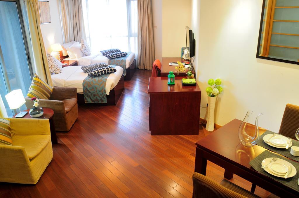 Shanghai Kingland Serviced Apartment Extérieur photo