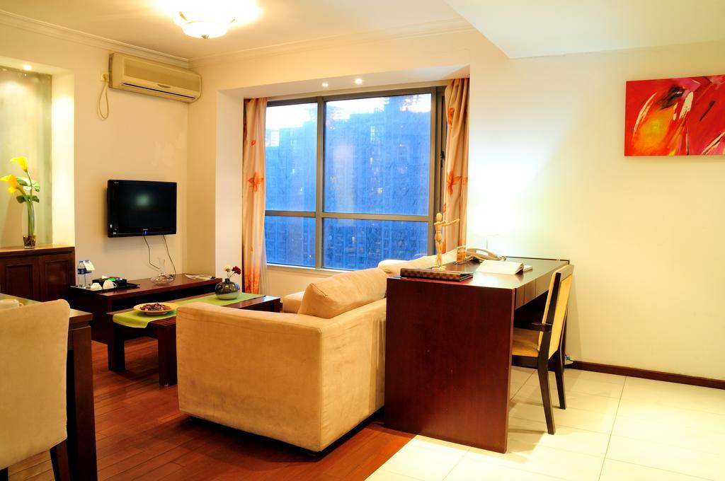 Shanghai Kingland Serviced Apartment Extérieur photo