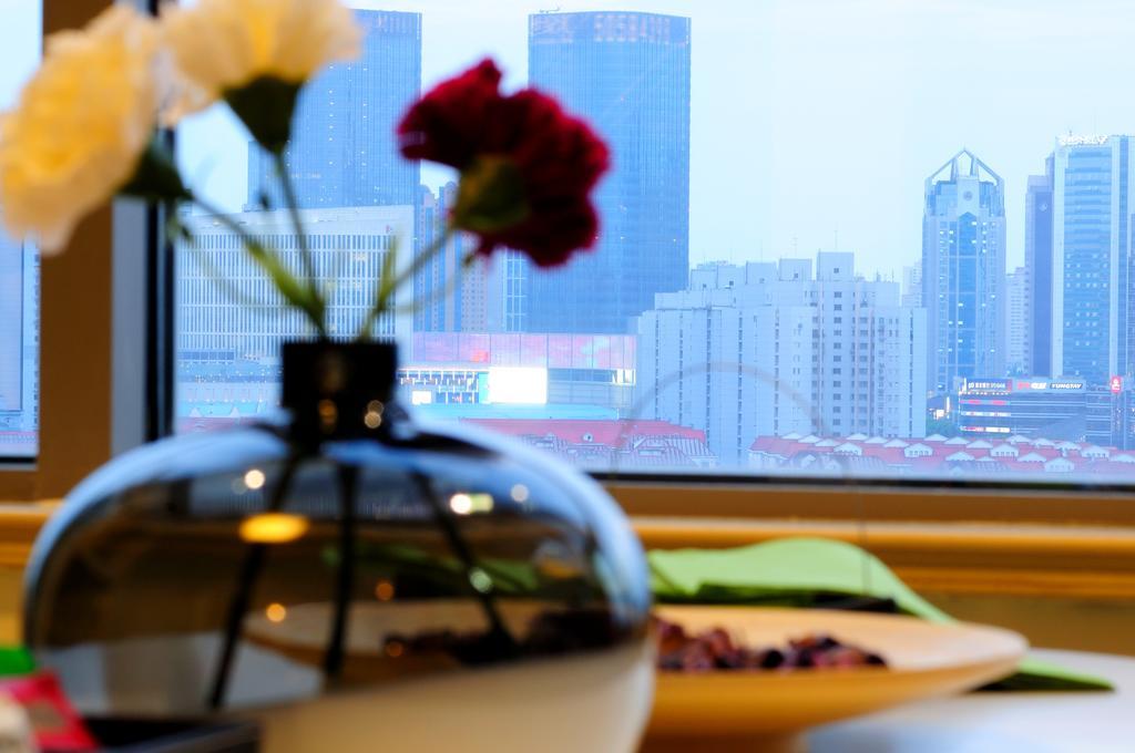 Shanghai Kingland Serviced Apartment Extérieur photo