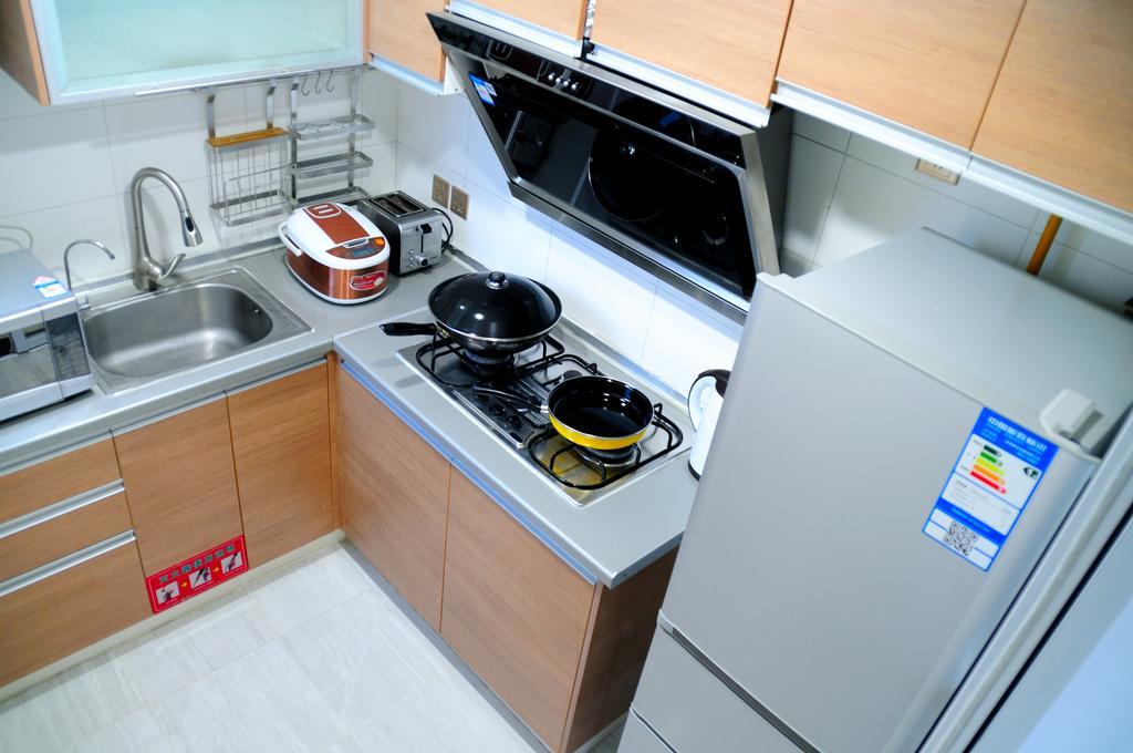 Shanghai Kingland Serviced Apartment Extérieur photo