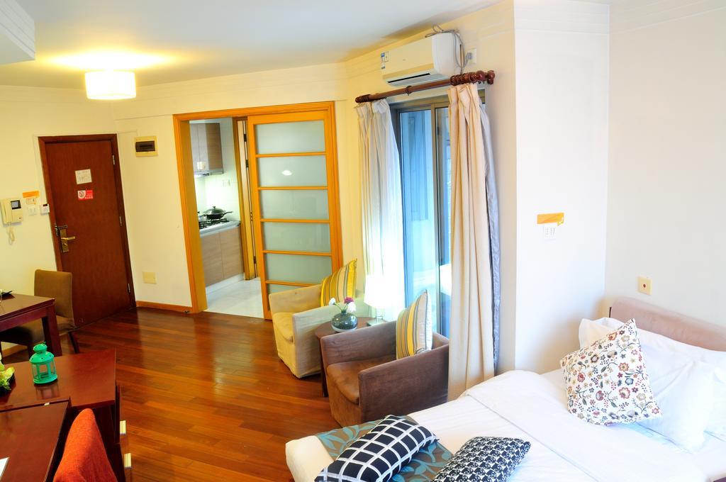 Shanghai Kingland Serviced Apartment Extérieur photo