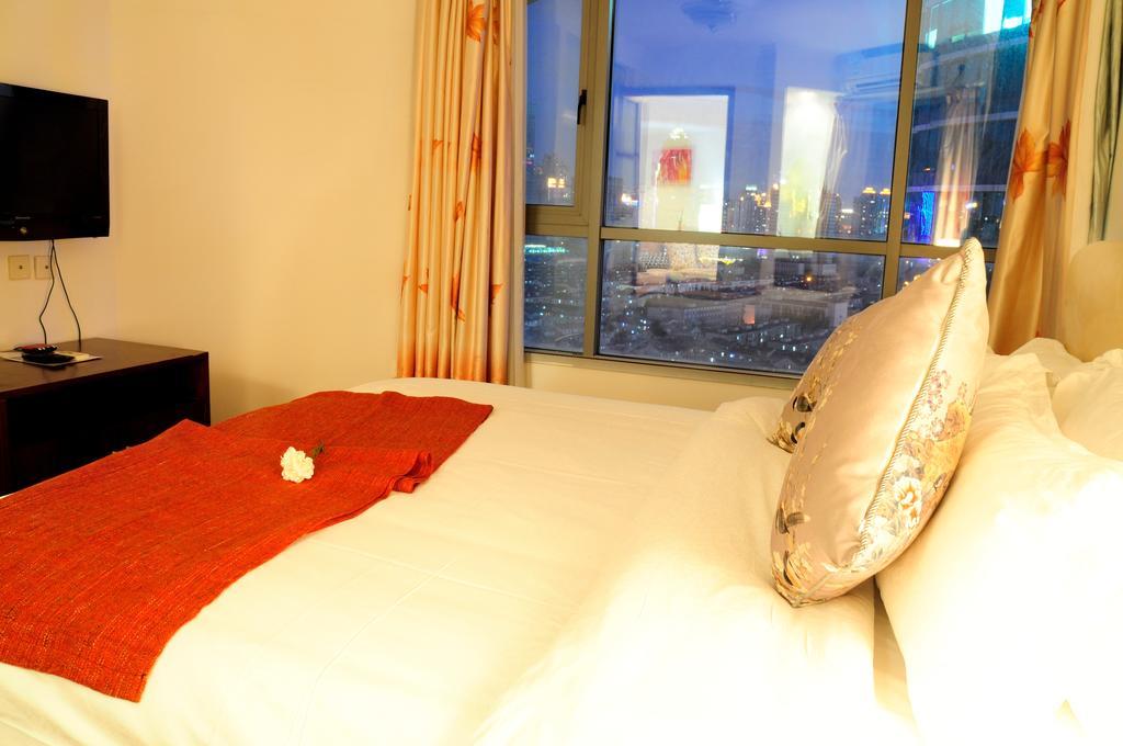 Shanghai Kingland Serviced Apartment Extérieur photo