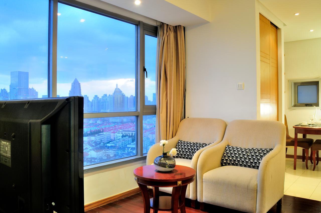 Shanghai Kingland Serviced Apartment Extérieur photo