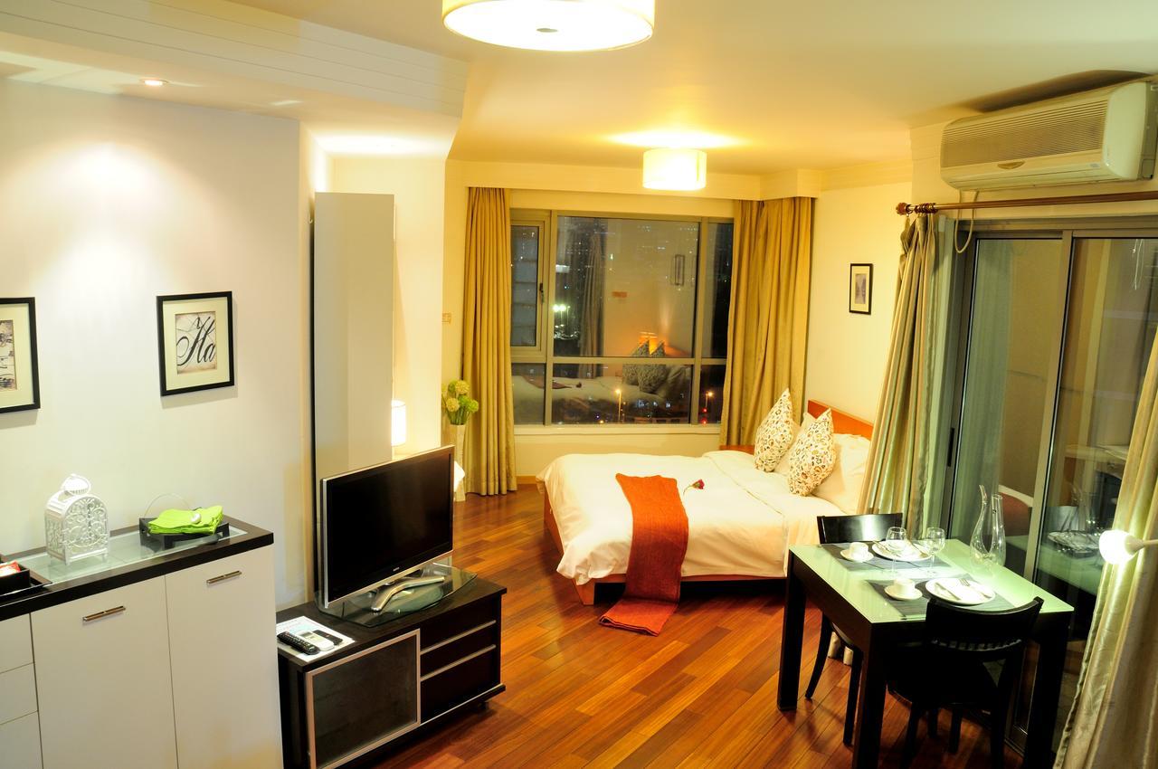 Shanghai Kingland Serviced Apartment Extérieur photo
