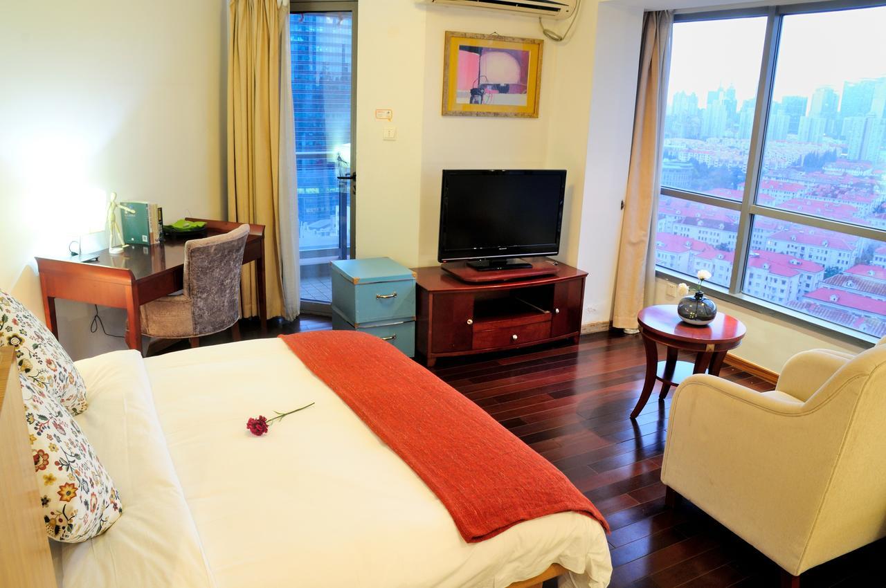 Shanghai Kingland Serviced Apartment Extérieur photo