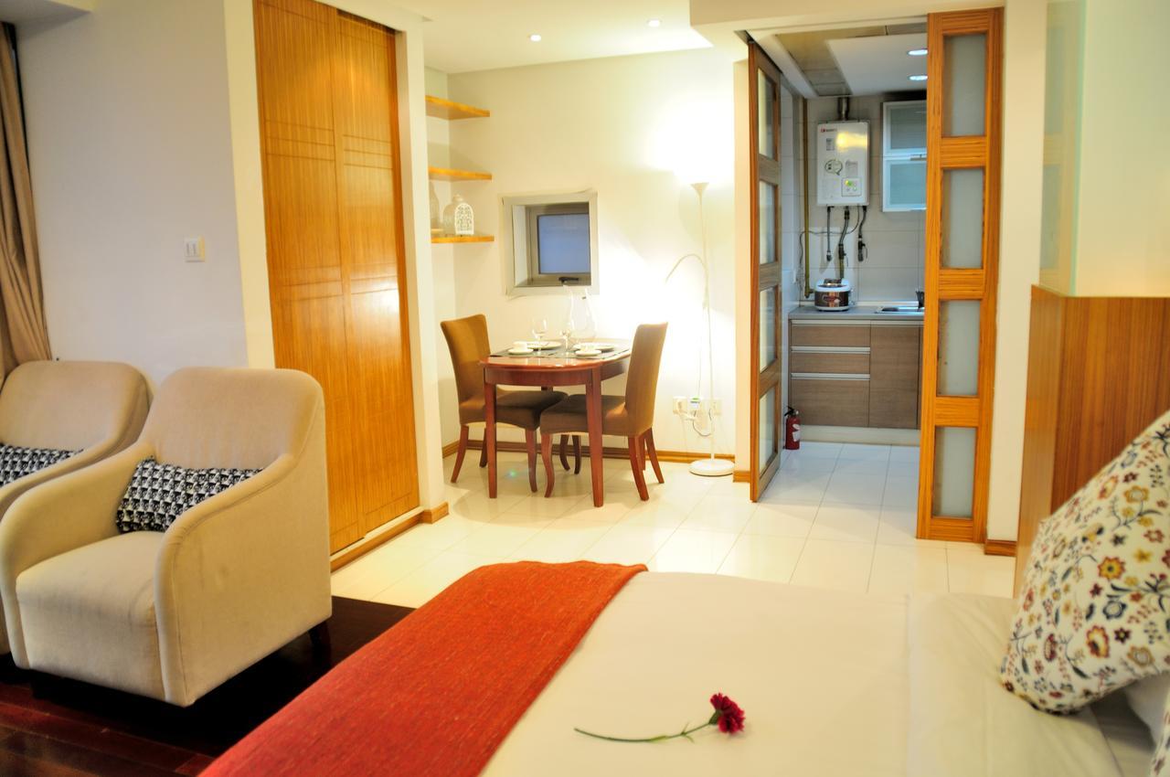Shanghai Kingland Serviced Apartment Extérieur photo