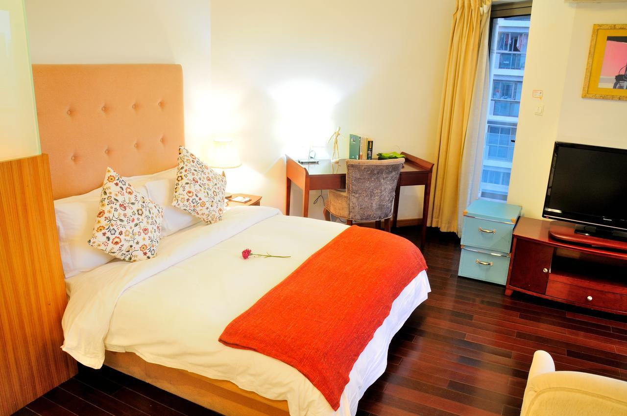 Shanghai Kingland Serviced Apartment Extérieur photo